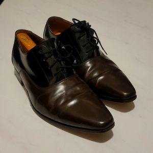 Two Tone Custom 10.5 men's dress shoes from iTailor